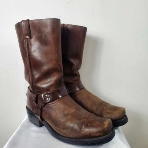 Boulet Motorcycle/ Western Cowboy Brown Boots Size 45EUR